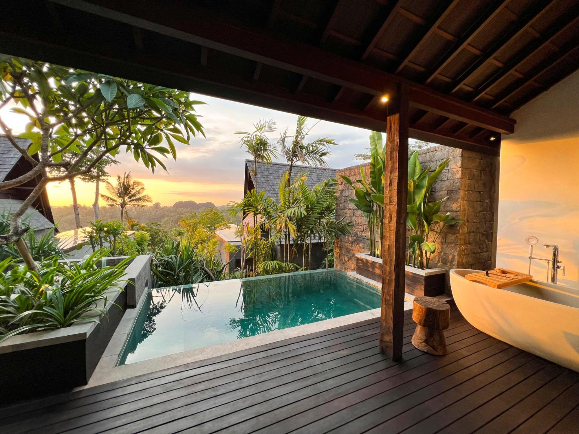 Villa The Ridge Bali Ubud Esterno foto